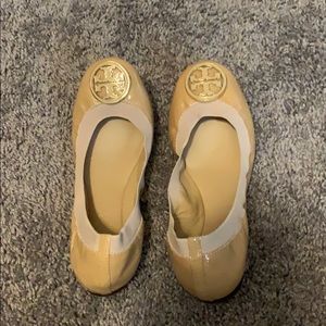 Tory Burch ballet flats, like new
